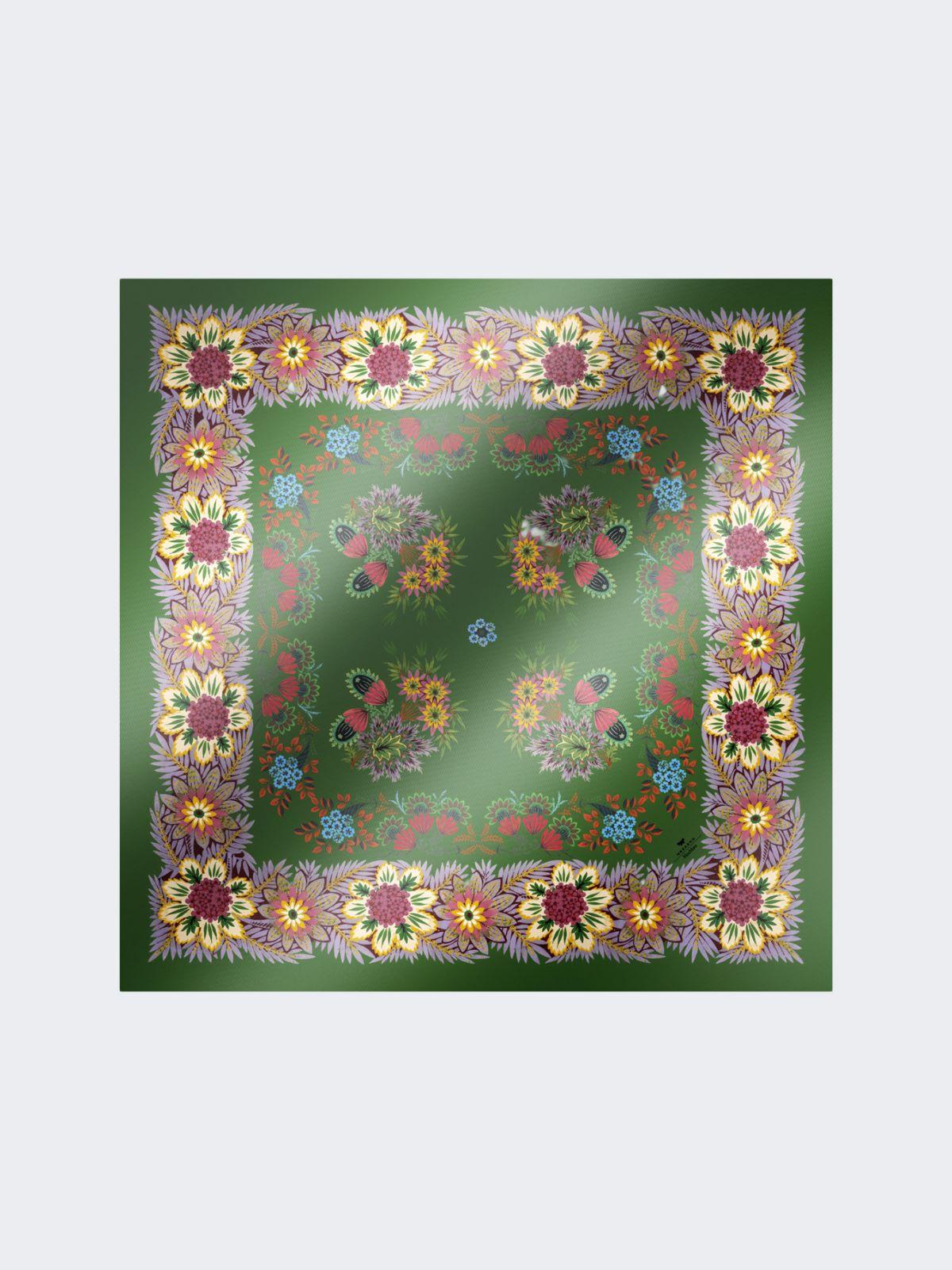 Printed silk twill foulard by MAX MARA