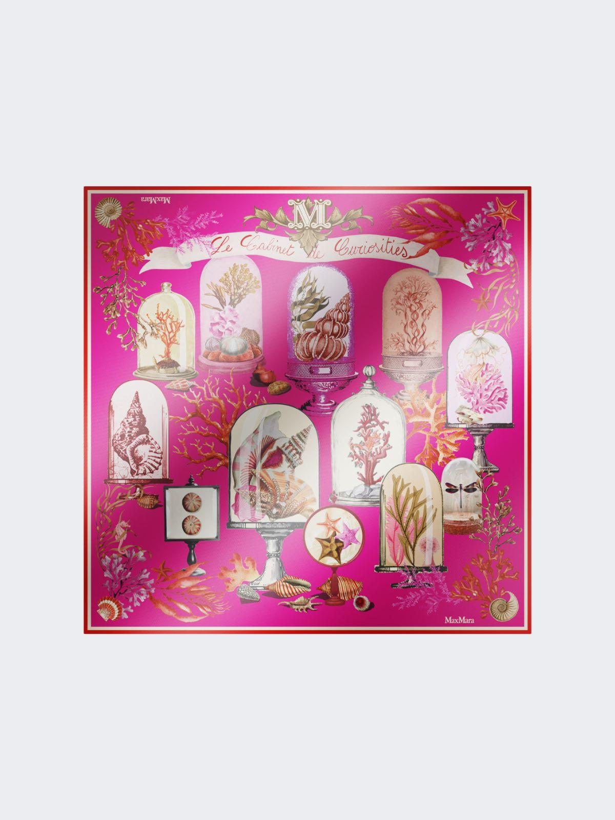 Printed silk twill oversized scarf by MAX MARA