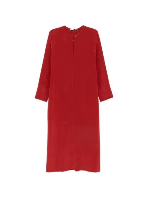 Punghia keyhole-detail long-sleeve maxi dress by MAX MARA
