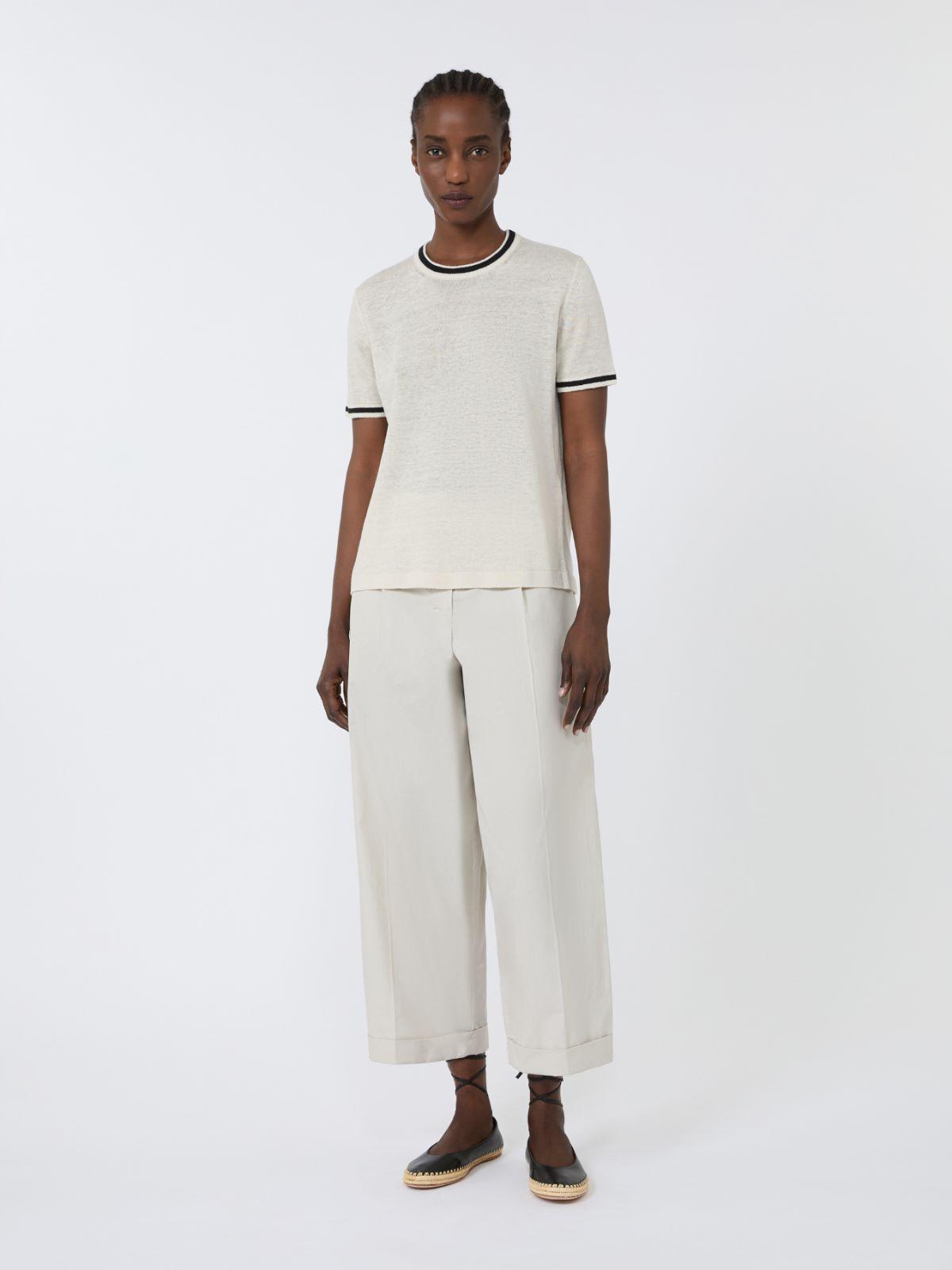 Pure linen yarn sweater by MAX MARA