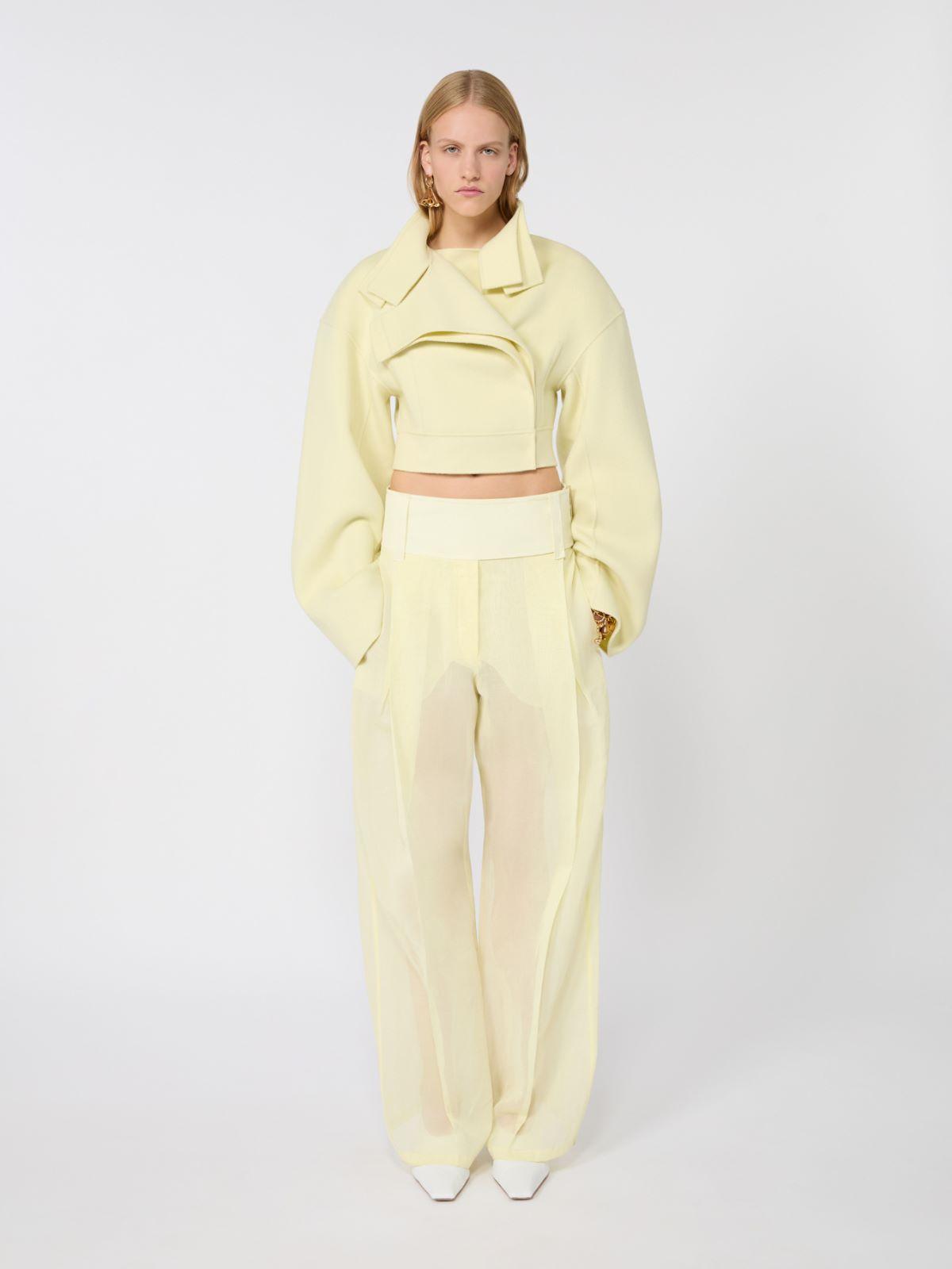 Pure wool biker jacket by MAX MARA