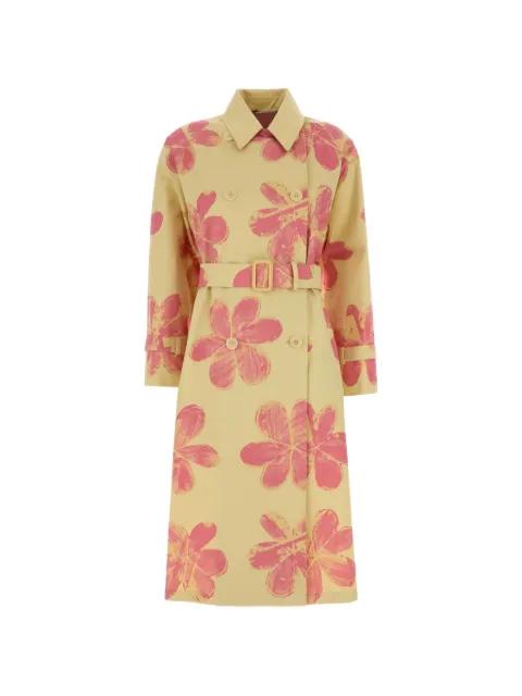 Radioso printed cotton coat by MAX MARA