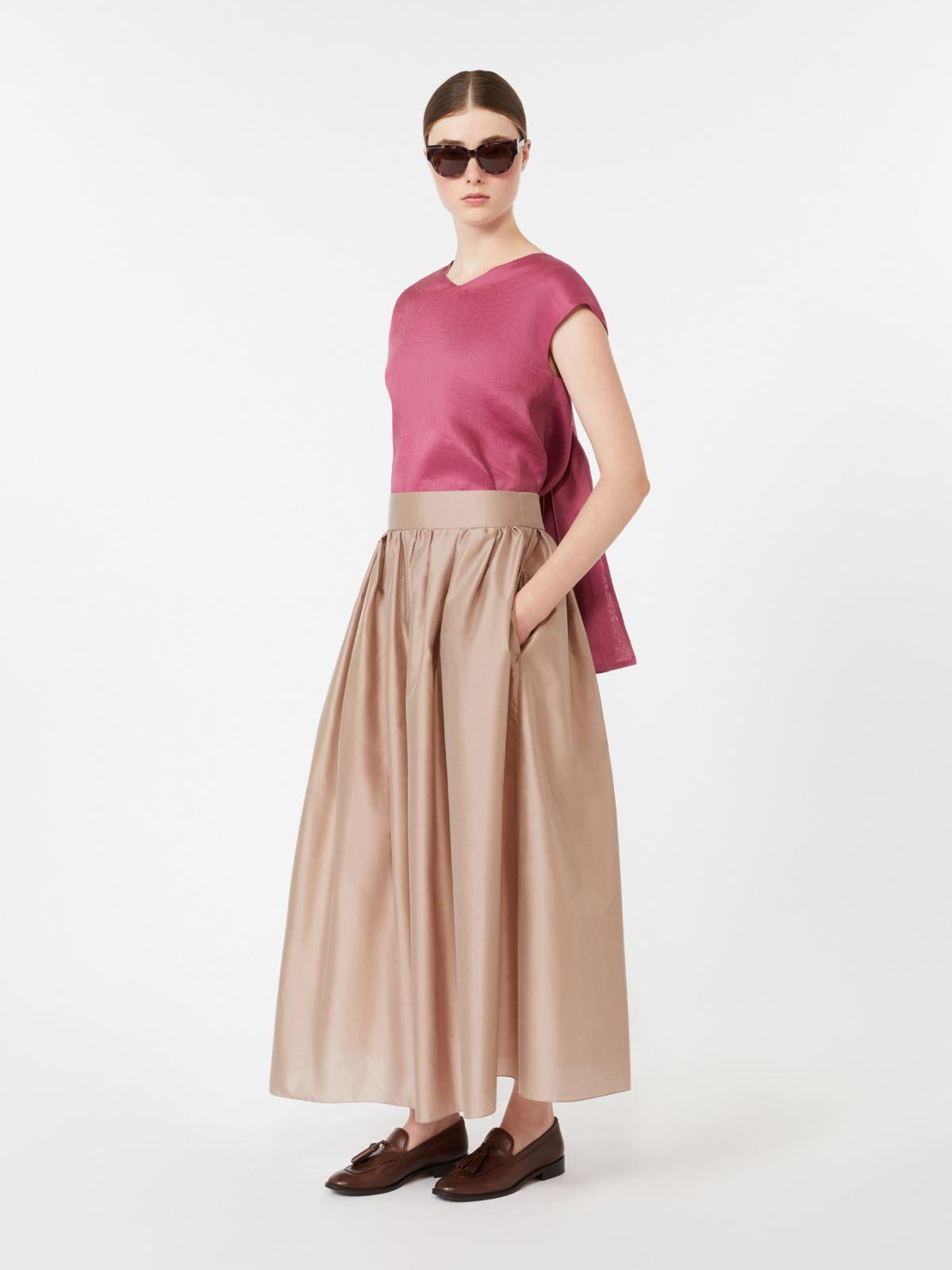 Ramie canvas blouse by MAX MARA