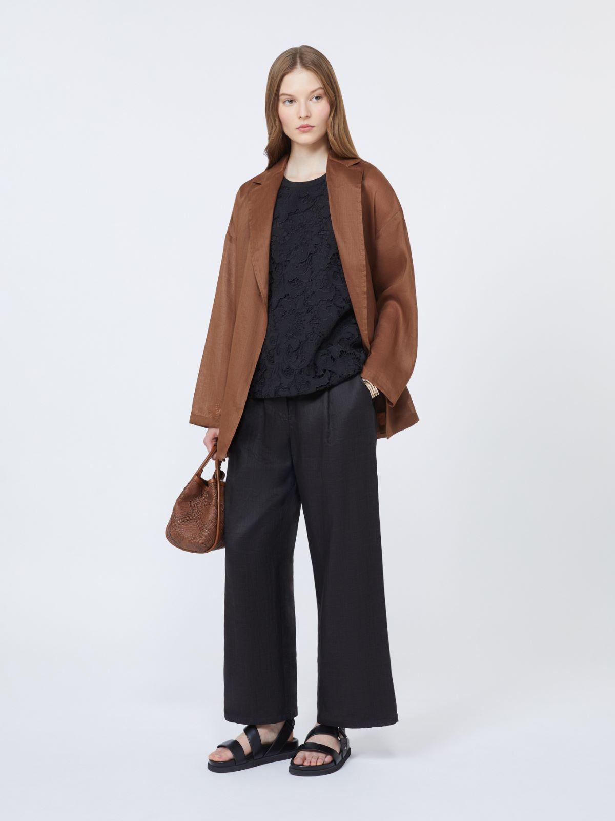Ramie canvas jacket by MAX MARA