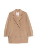 Rebus double-breasted notched-lapels coat by MAX MARA
