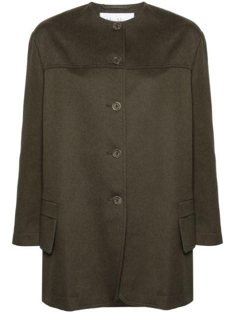 Recital twill shirt jacket by MAX MARA