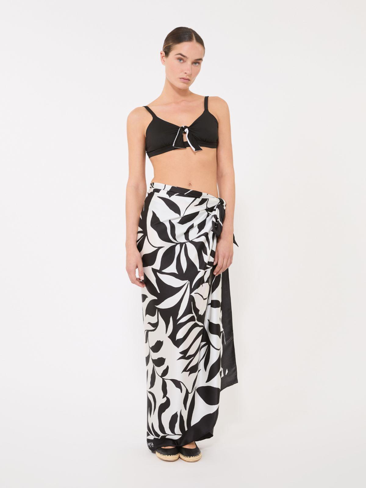 Reversible double jersey bikini top by MAX MARA