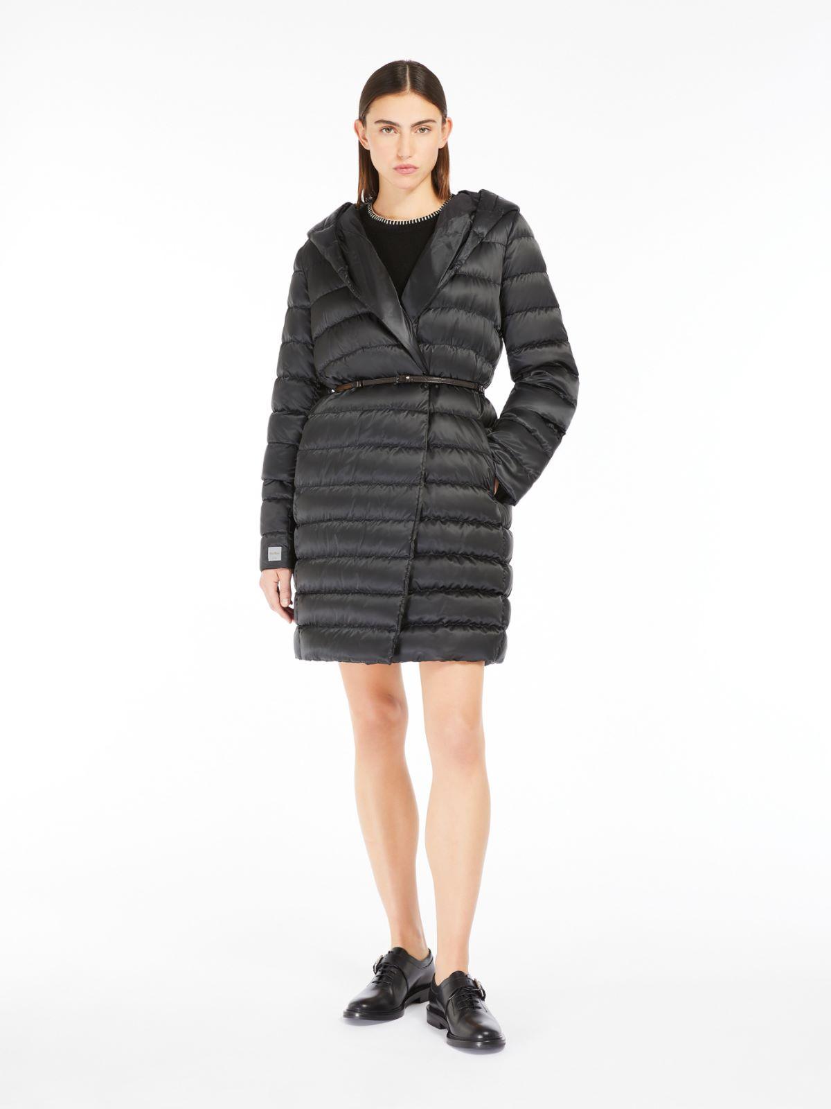 Reversible down jacket in water-repellent satin by MAX MARA