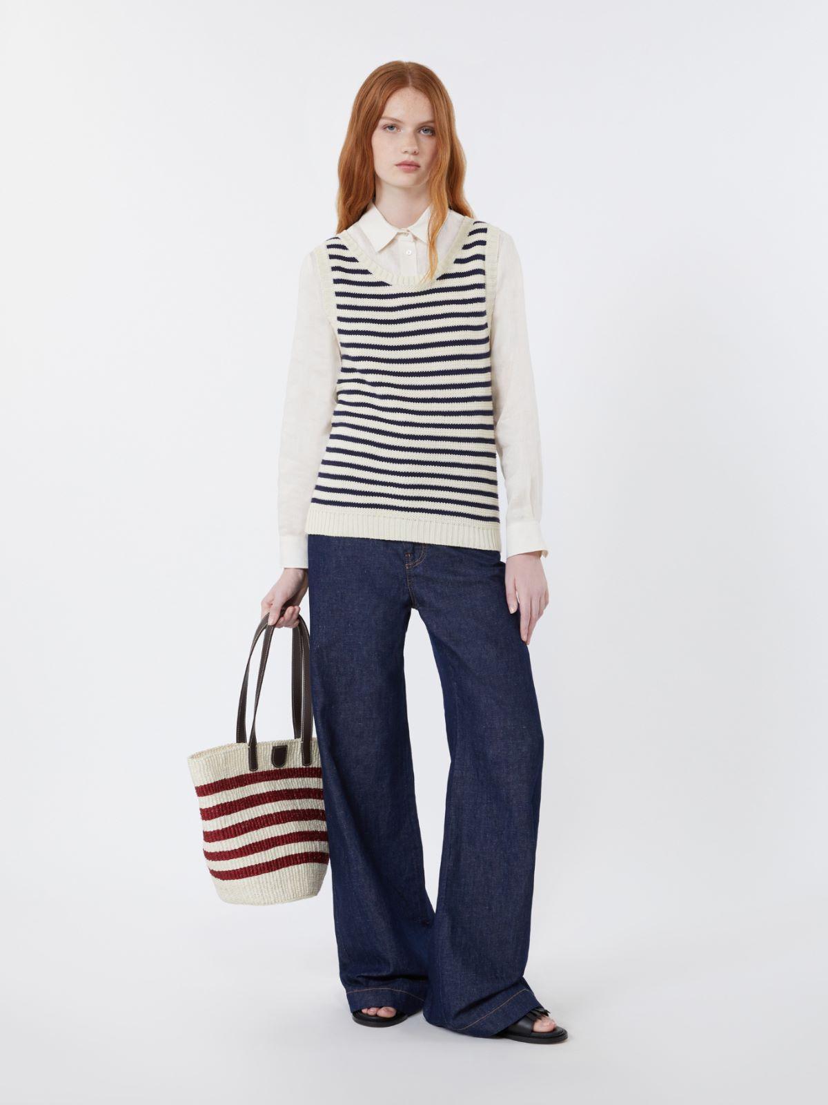 Ribbed cotton yarn jumper by MAX MARA