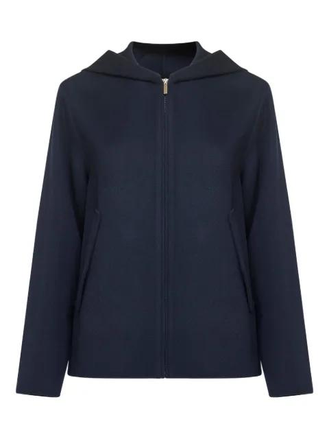 Roland hoodied zip coat by MAX MARA