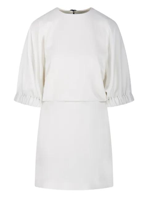 Rum puffed-sleeve mini dress by MAX MARA