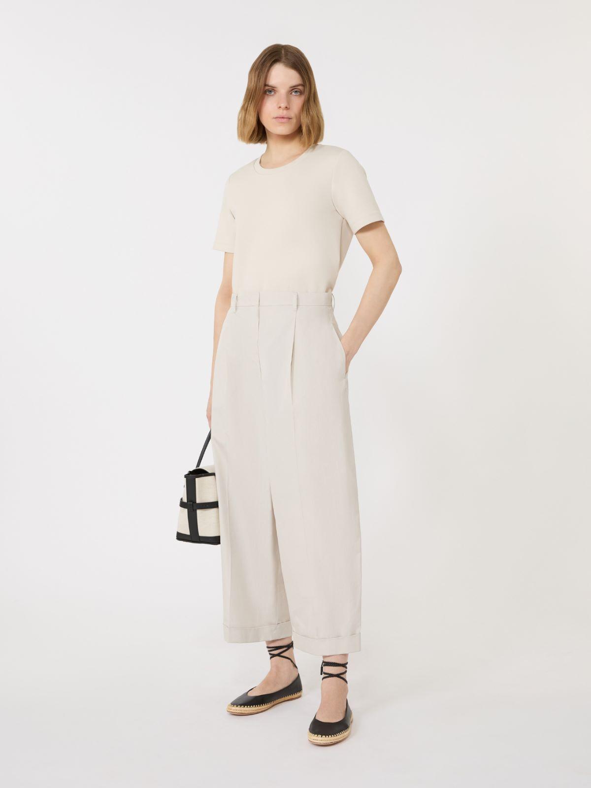 Scuba jersey T-shirt by MAX MARA