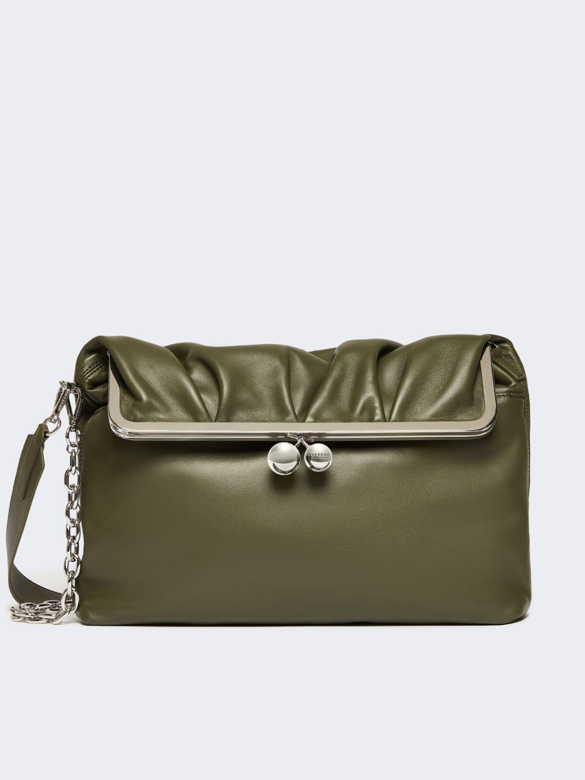 Shiny Nappa leather envelope Pasticcino Bag by MAX MARA