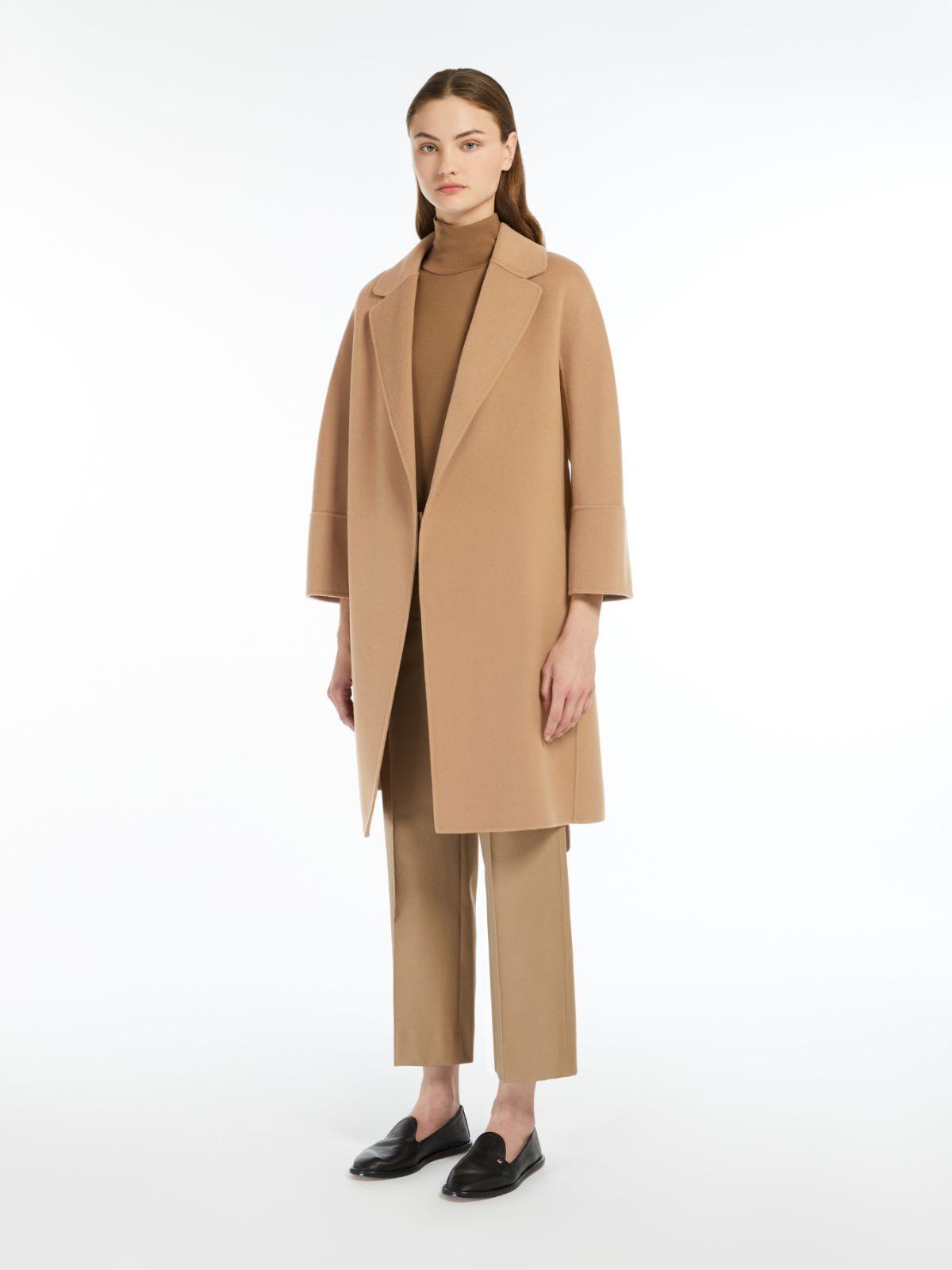 Short double-faced wool coat by MAX MARA