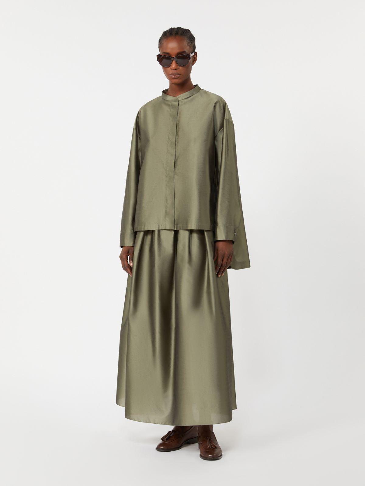Silk-blend organza shirt by MAX MARA