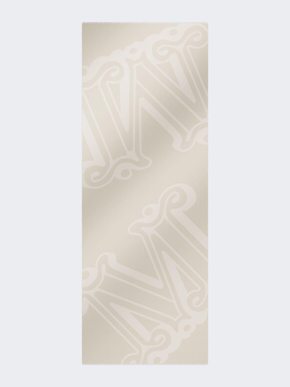 Silk, cashmere and wool jacquard stole by MAX MARA