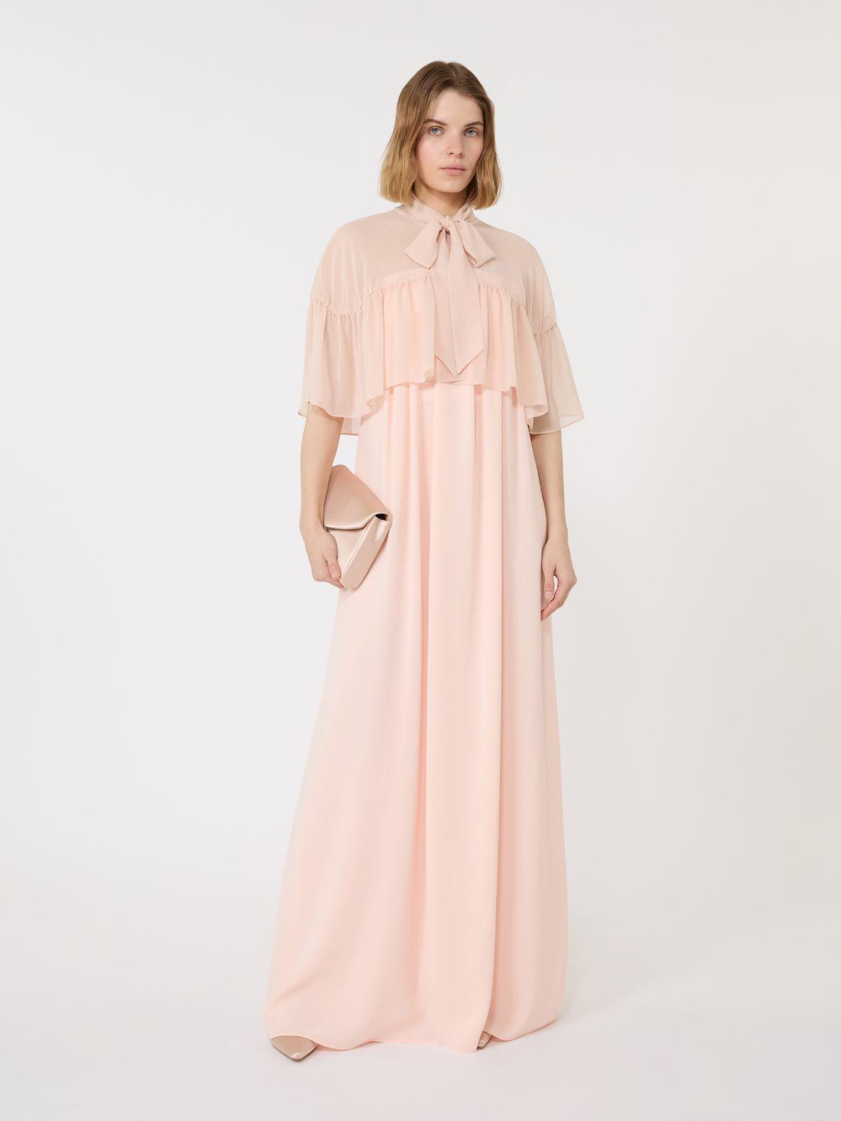 Silk georgette cape by MAX MARA
