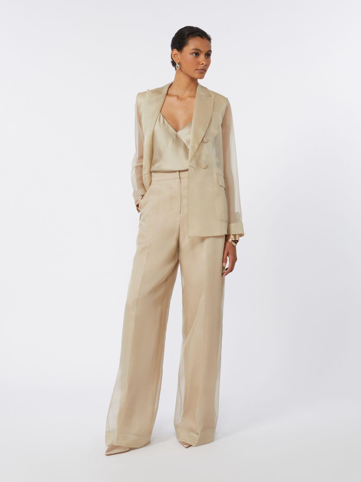 Silk organza blazer by MAX MARA