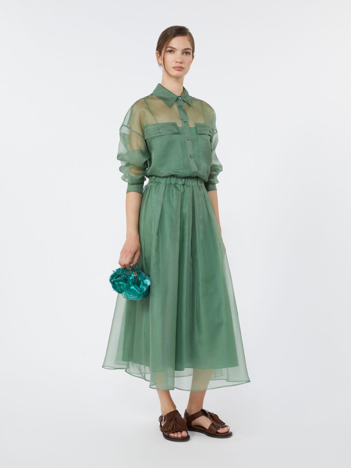 Silk organza shirt by MAX MARA