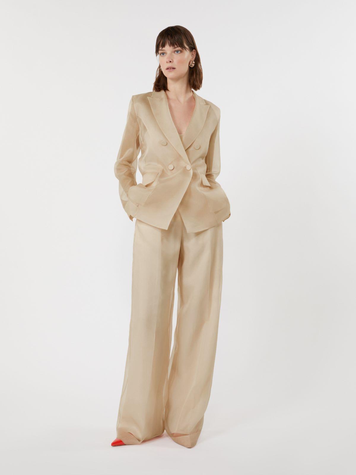 Silk organza trousers by MAX MARA