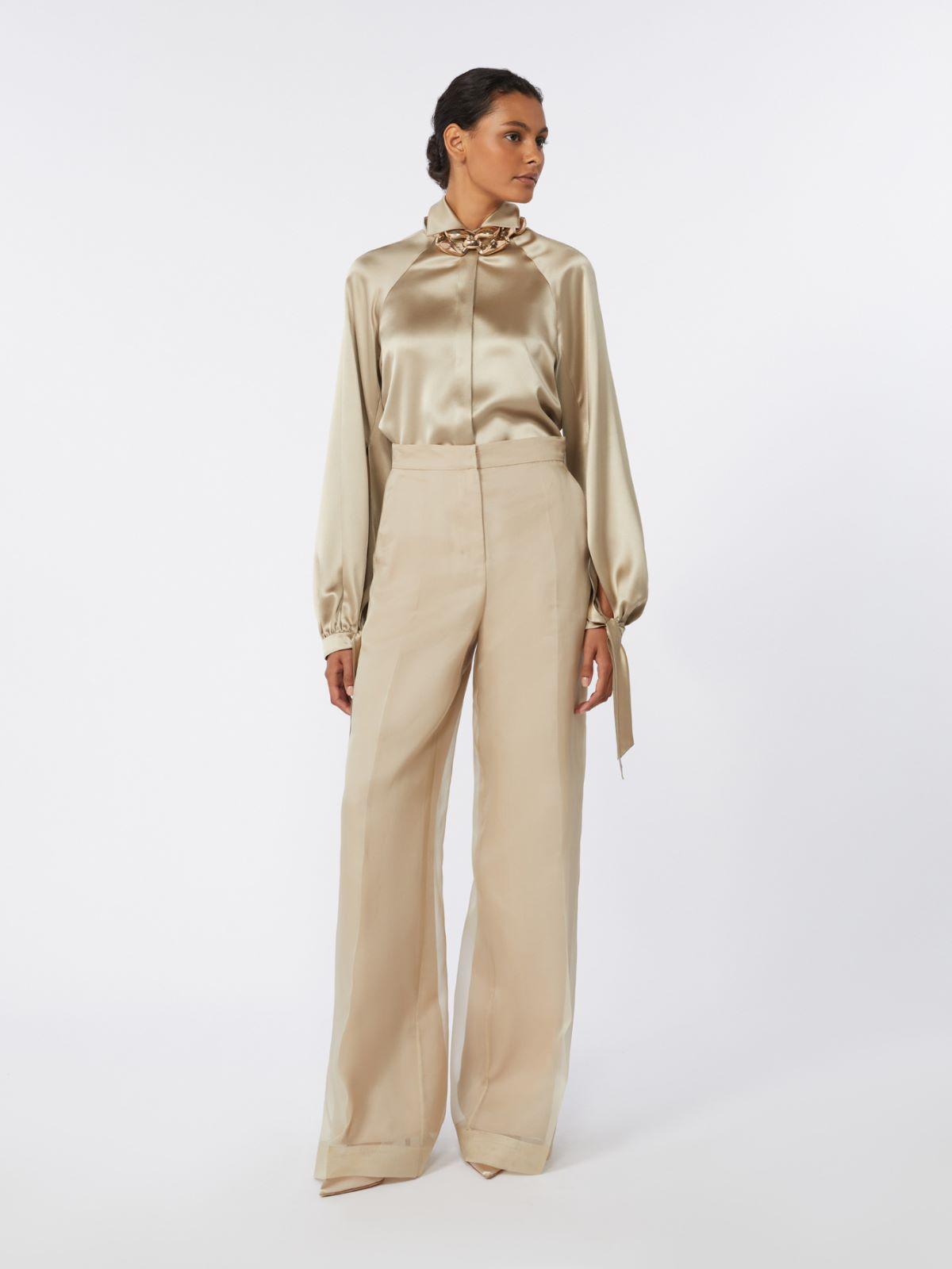 Silk satin shirt by MAX MARA