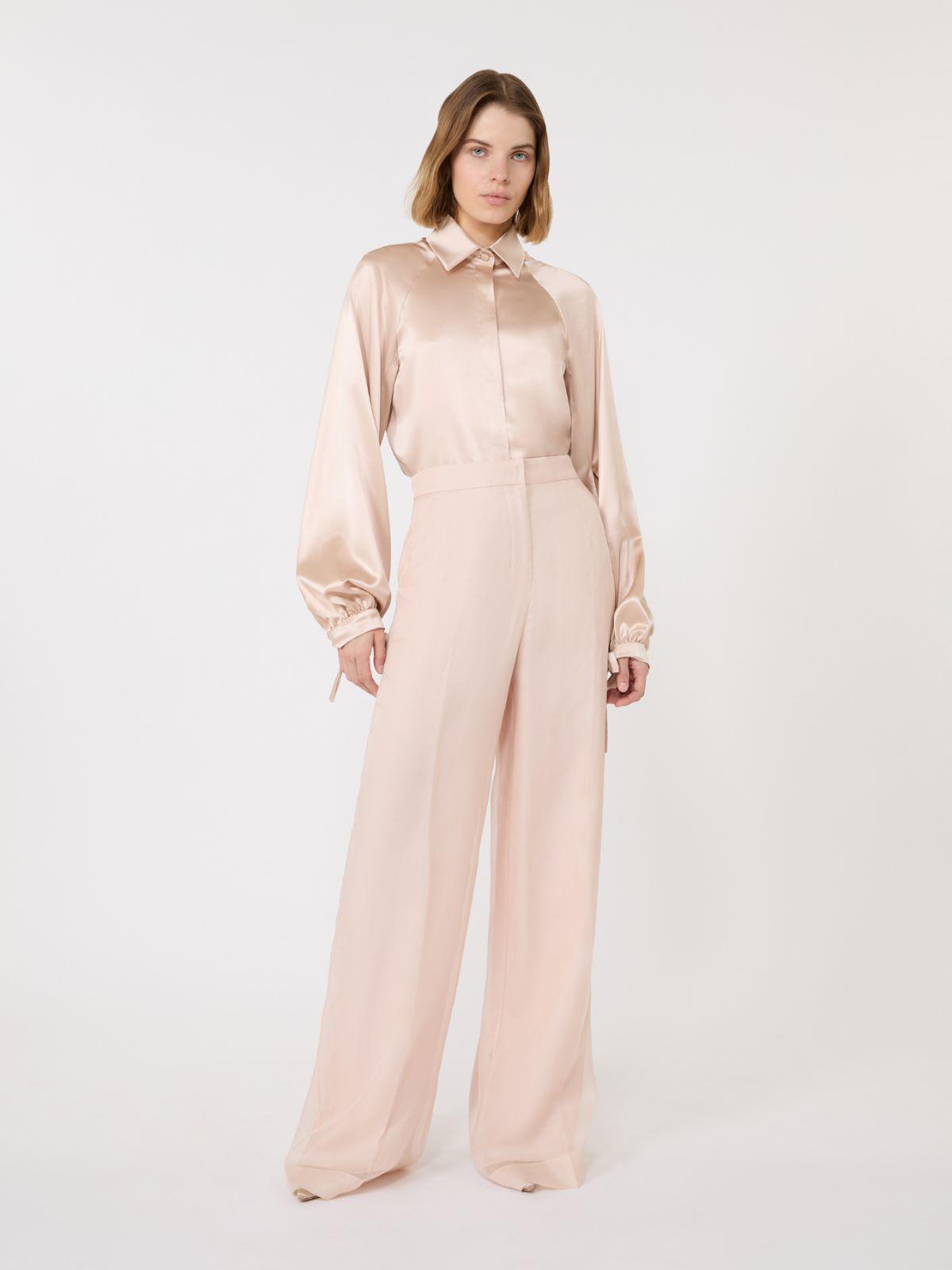 Silk satin shirt by MAX MARA