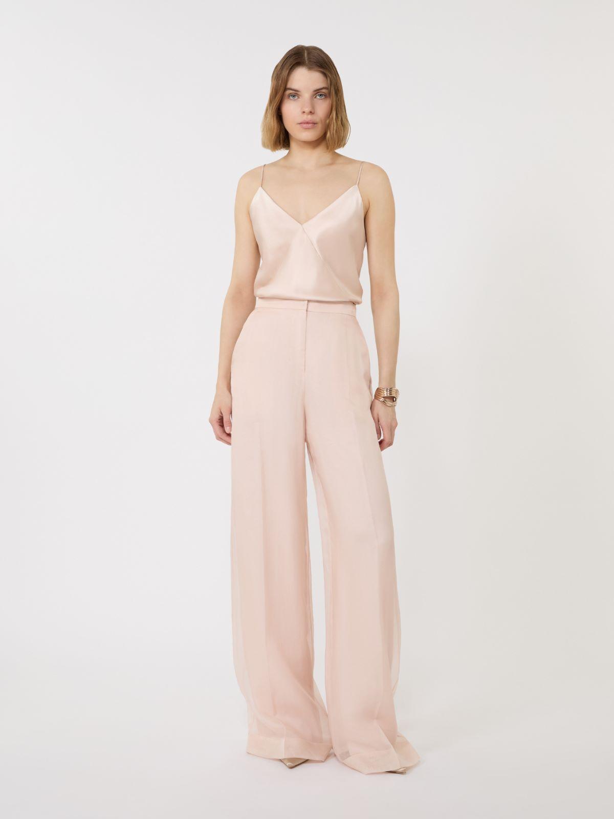 Silk satin top by MAX MARA