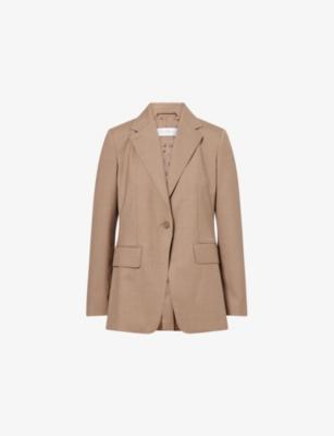 Single-Breasted Wool Blazer by MAX MARA