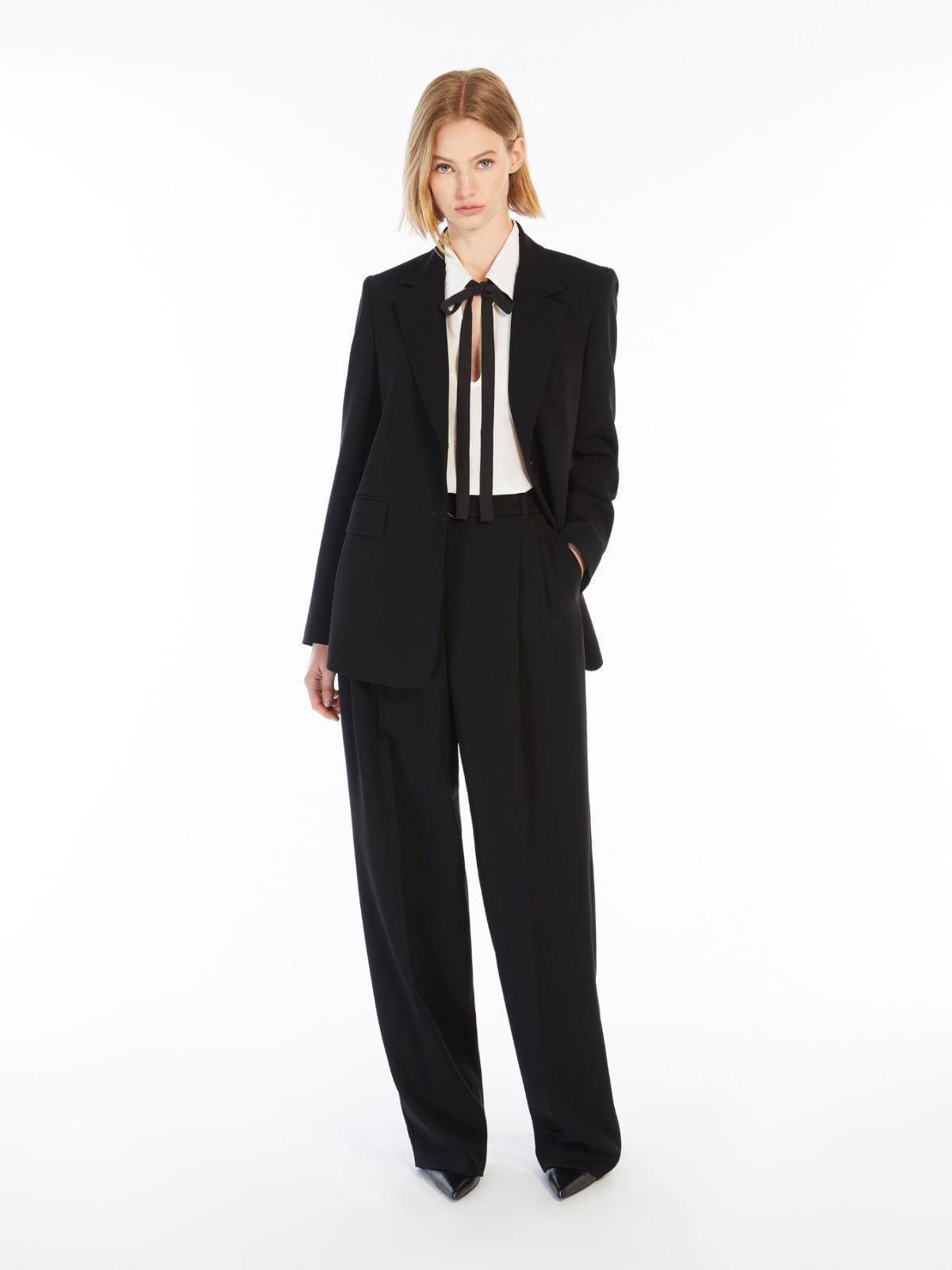 Single-breasted cady blazer by MAX MARA