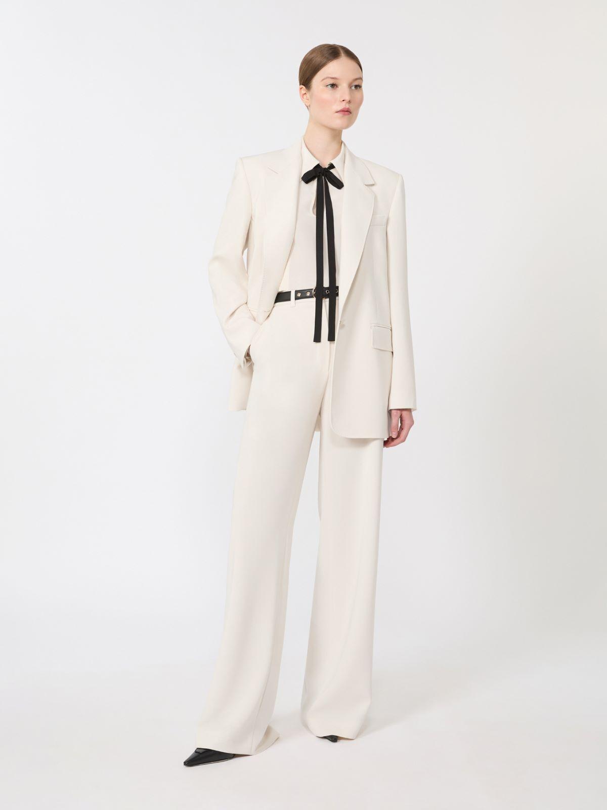 Single-breasted cady blazer by MAX MARA