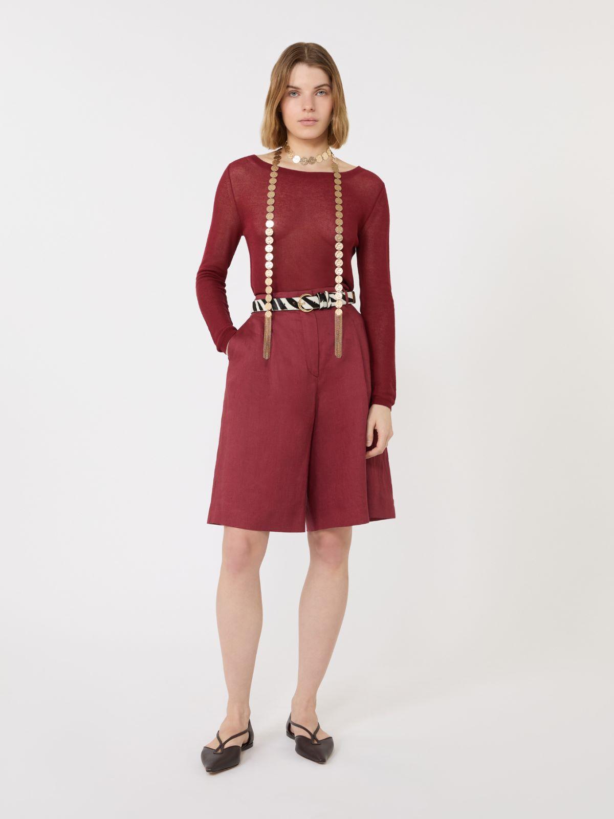Slim-fit cotton-blend sweater by MAX MARA