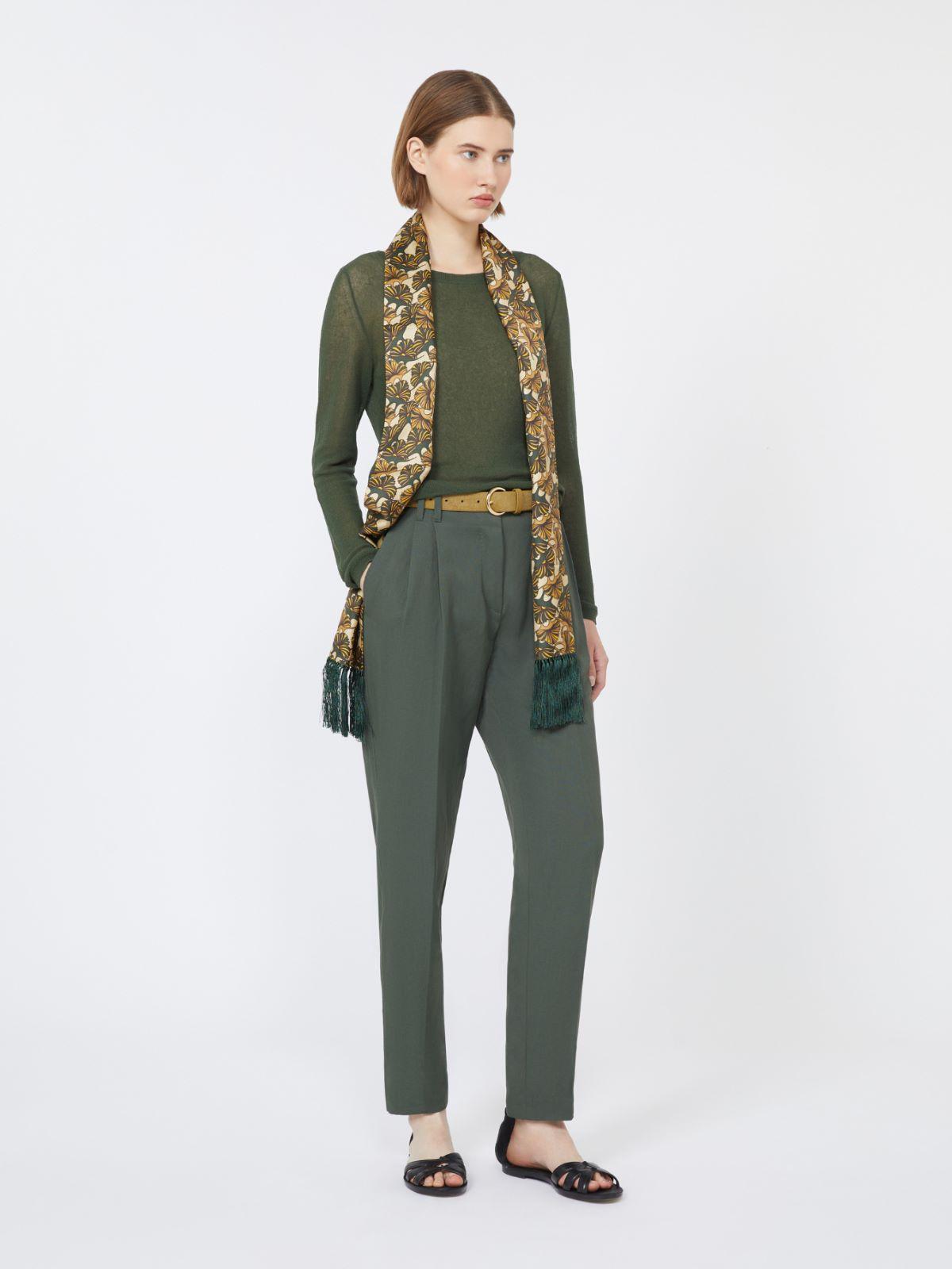 Slim-fit cotton-blend sweater by MAX MARA