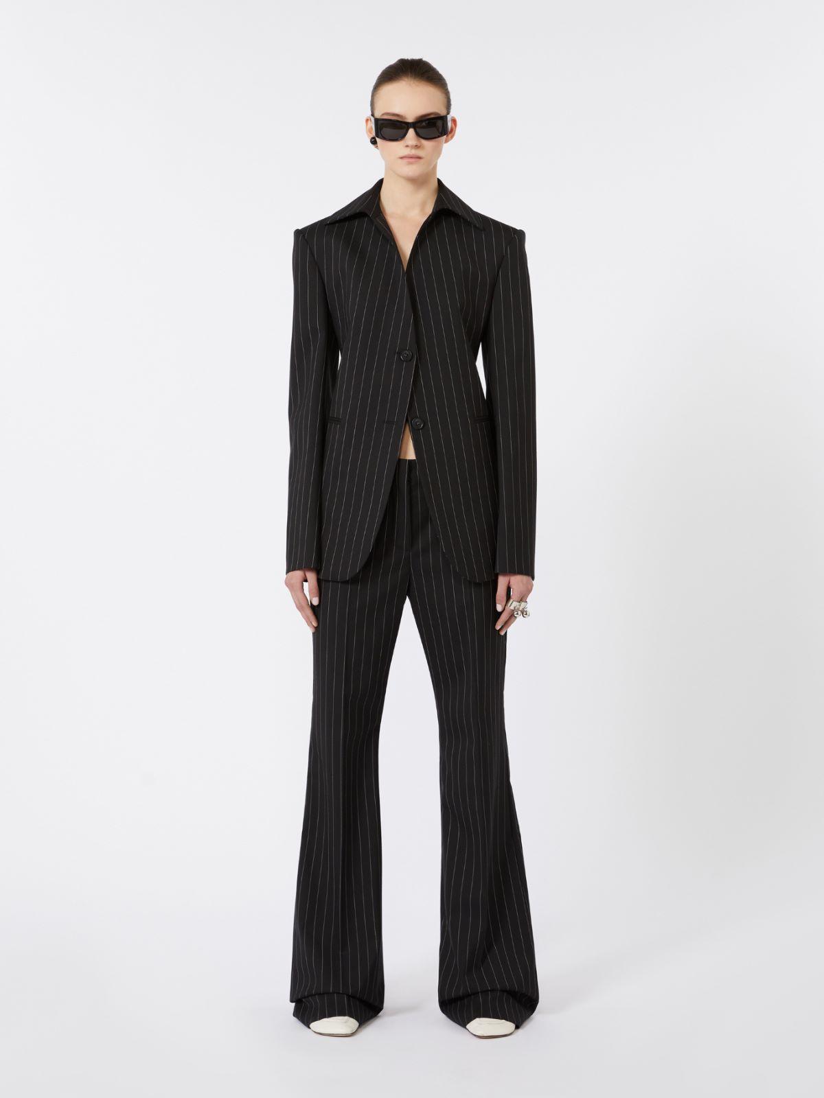 Slim-fit stretch gabardine blazer by MAX MARA
