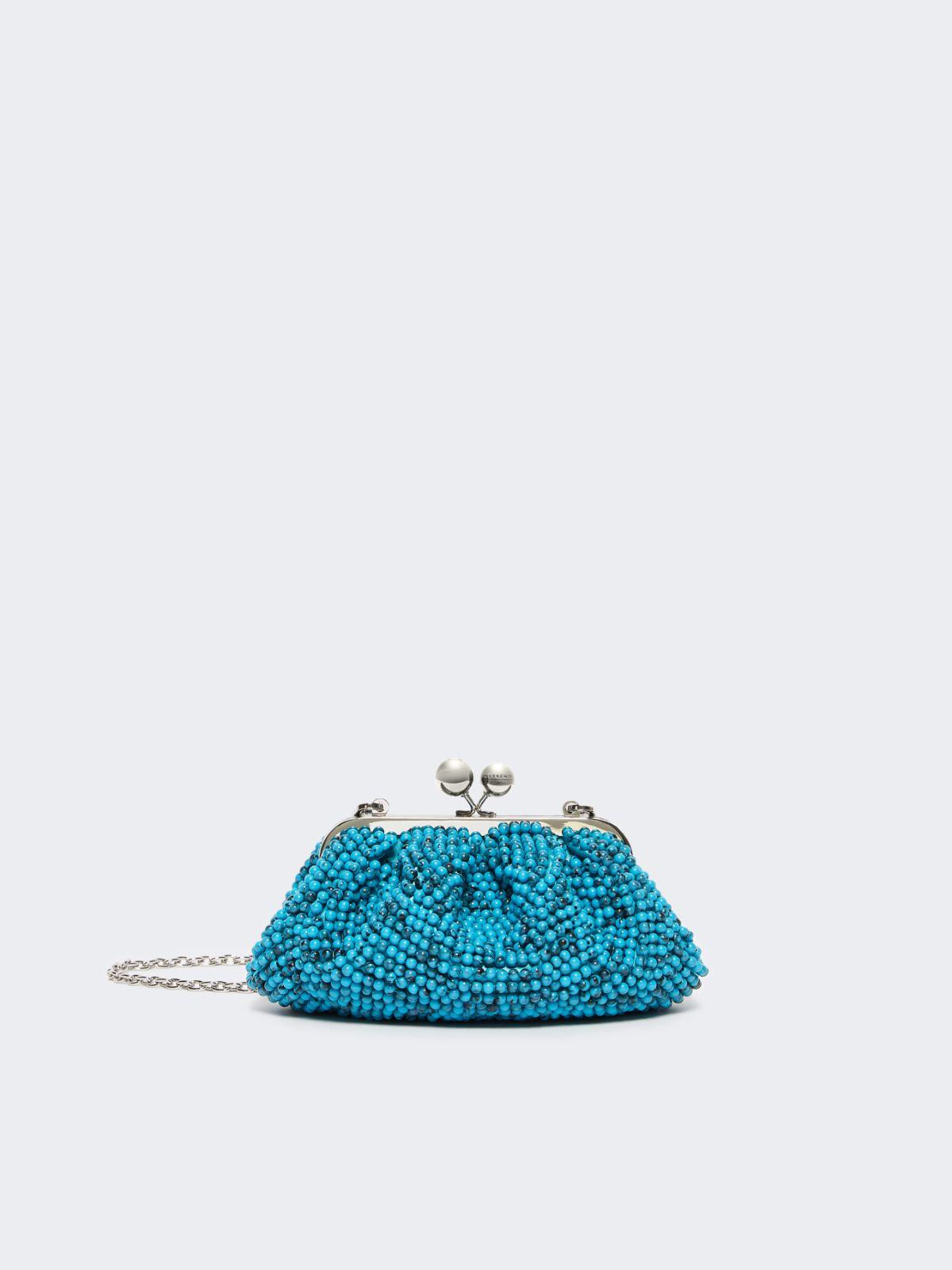 Small Pasticcino Bag with embroidered resin pearls by MAX MARA