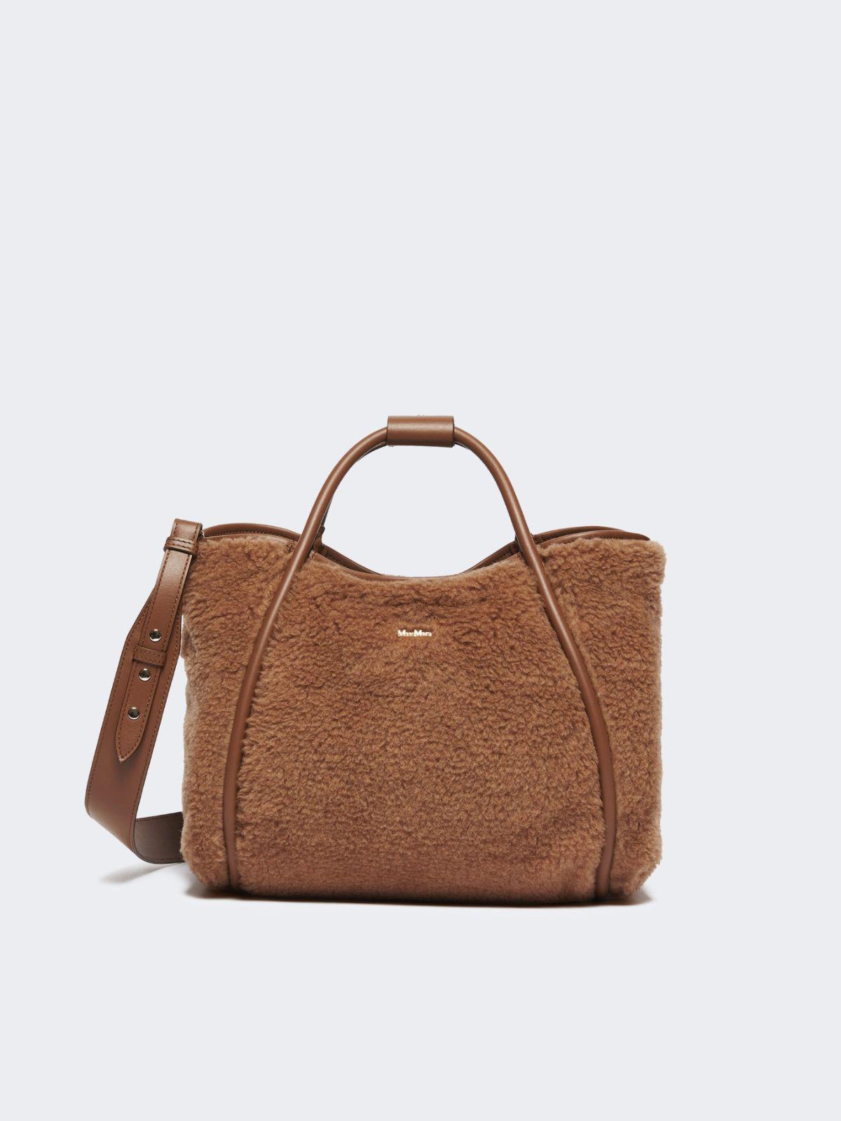 Small Teddy fabric Marine bag by MAX MARA