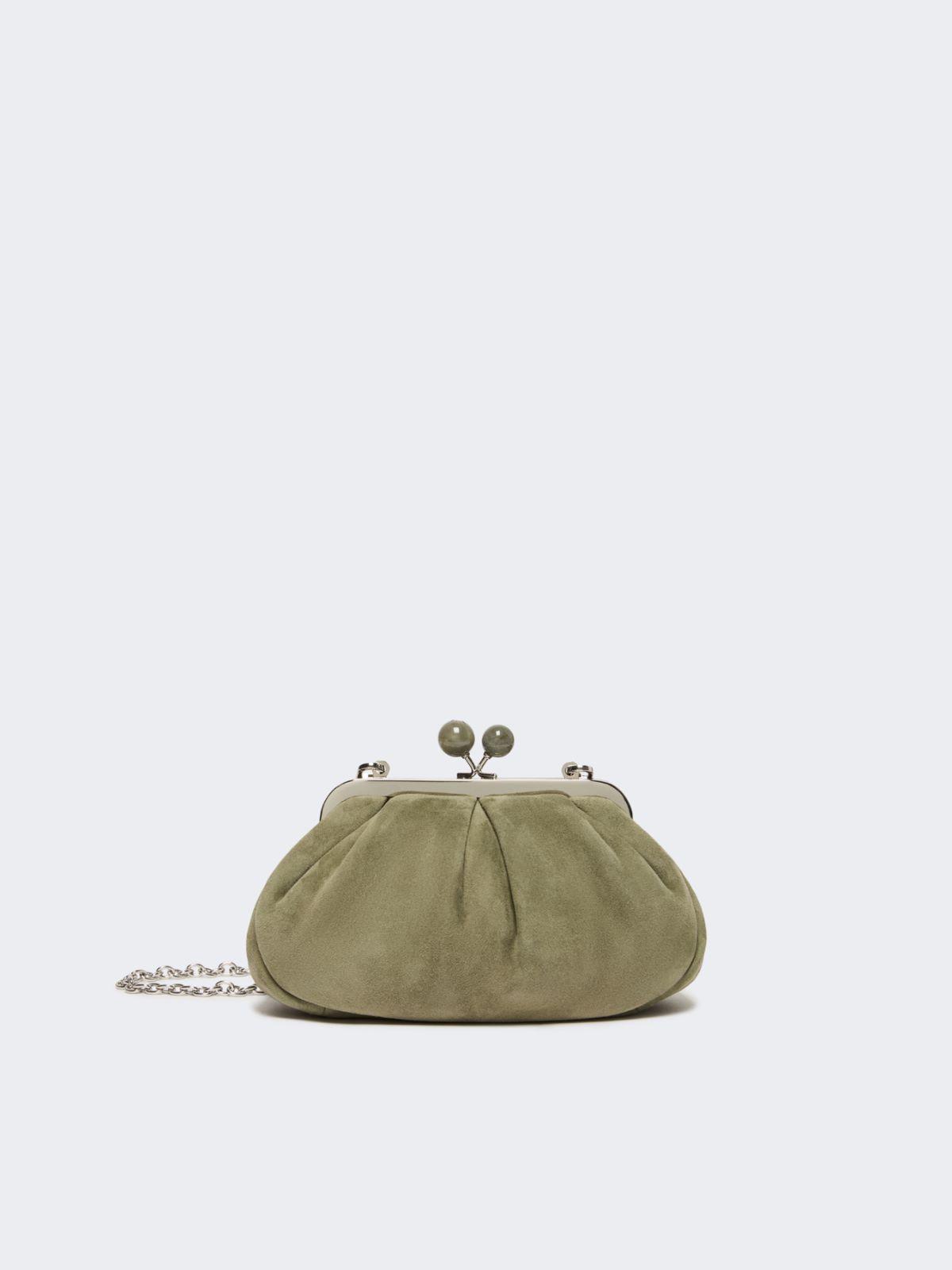 Small suede Pasticcino Bag by MAX MARA