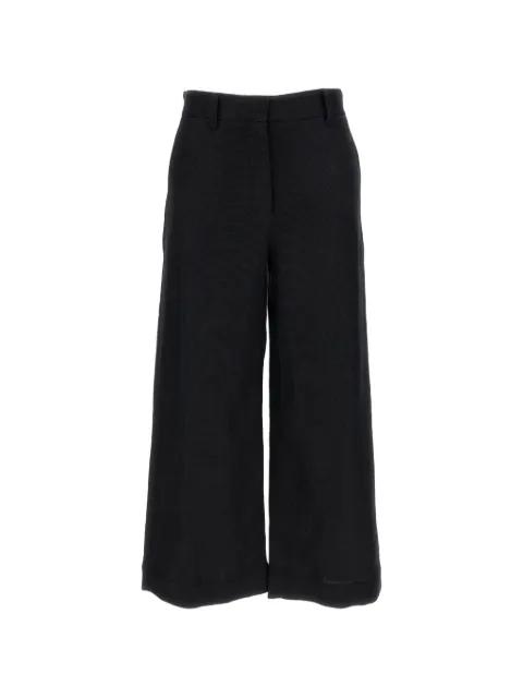 Smmabissi basketweave straight-leg trousers by MAX MARA