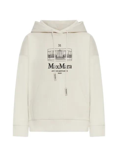 Smmandrea graphic hoodie by MAX MARA