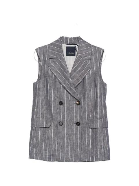 Smmballo pinstripe-pattern double-breasted suit by MAX MARA