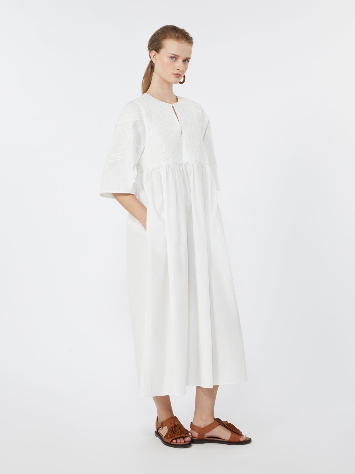 Soft cotton poplin dress by MAX MARA