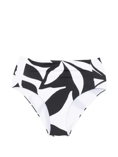 Stilla floral high-waisted bikini bottoms by MAX MARA