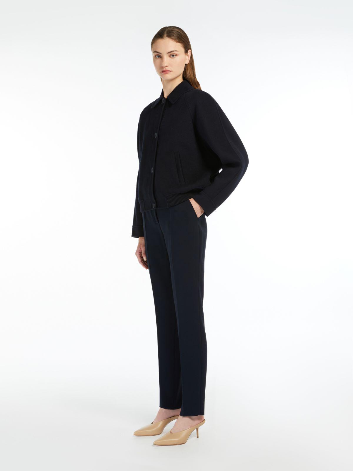 Straight-fit cady trousers by MAX MARA