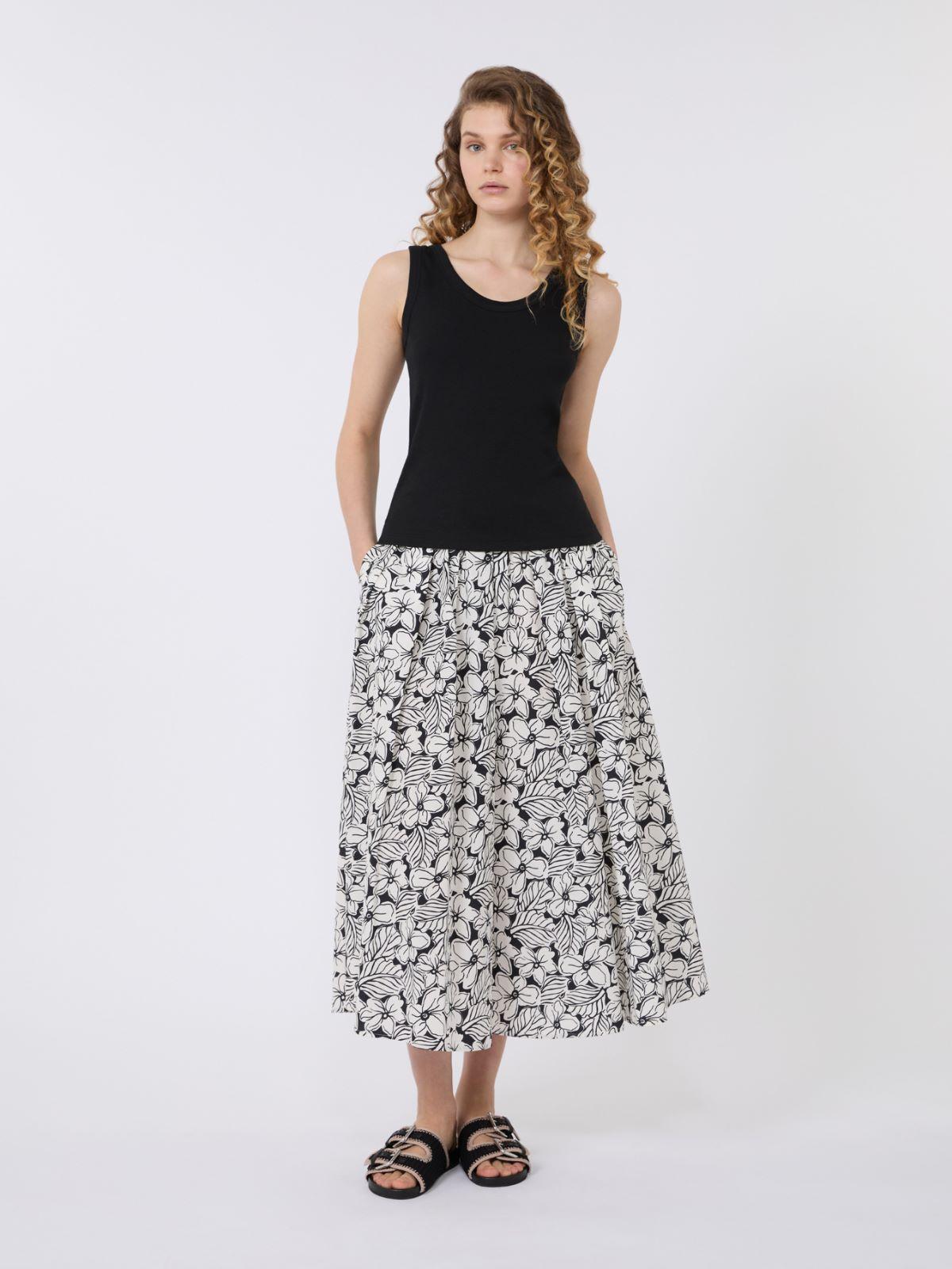 Stretch cotton top by MAX MARA