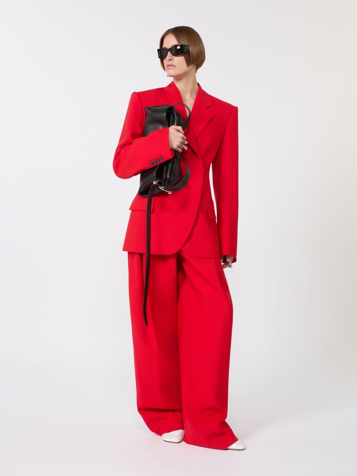 Stretch-wool double-breasted blazer by MAX MARA