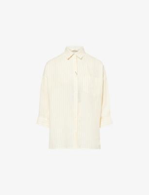 Striped Relaxed-Fit Linen Shirt by MAX MARA