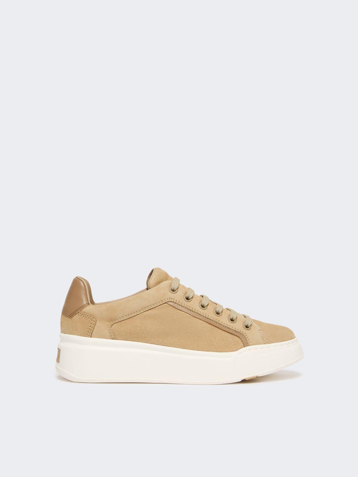 Suede sneakers by MAX MARA