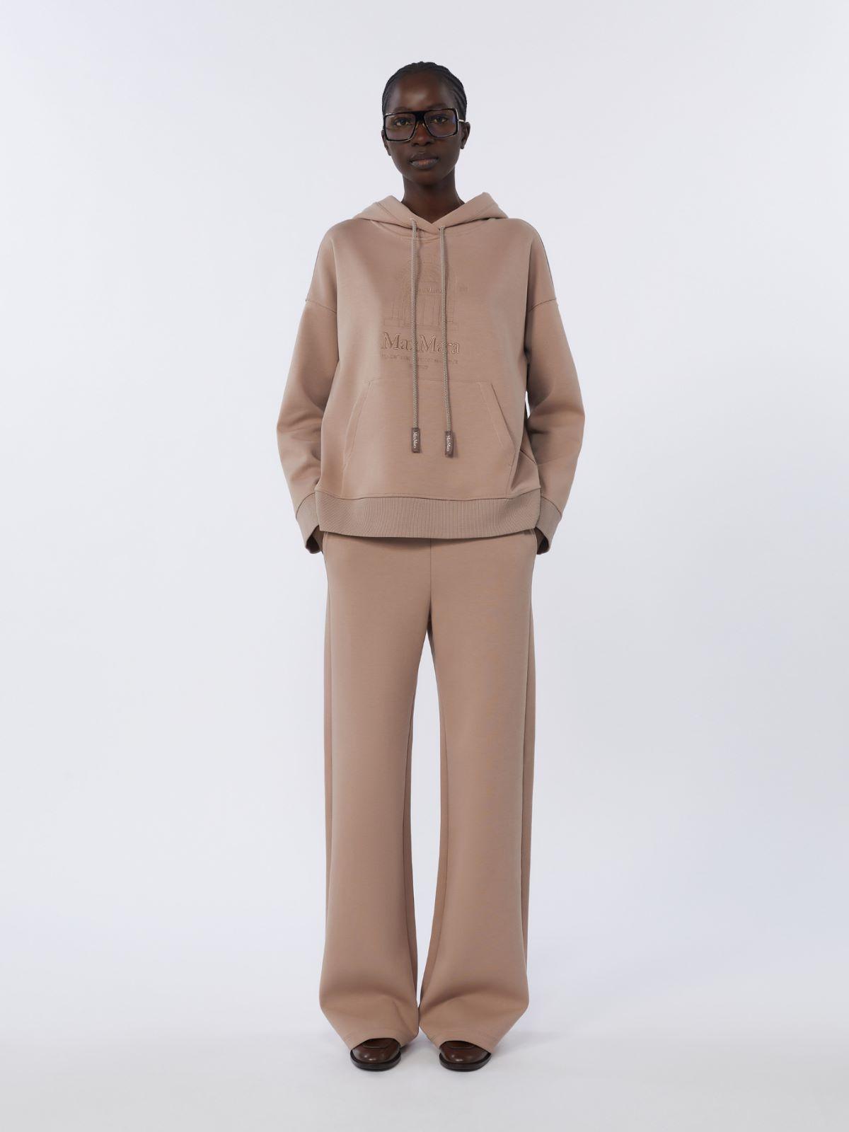 Technical cotton jersey sweatshirt by MAX MARA