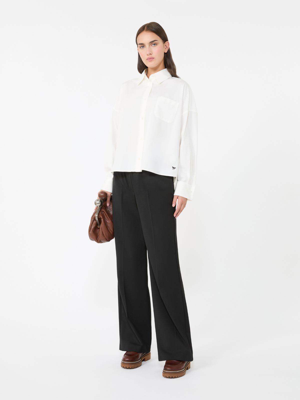 Technical gabardine wool trousers‎‎ by MAX MARA
