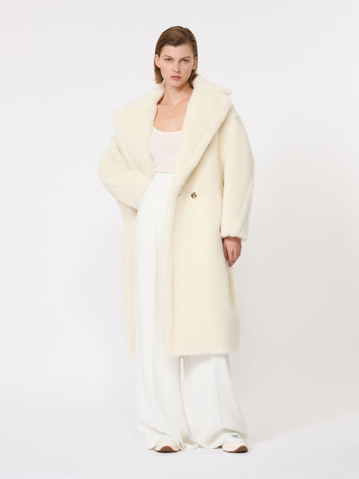 Teddy Bear Icon Coat in alpaca and wool by MAX MARA