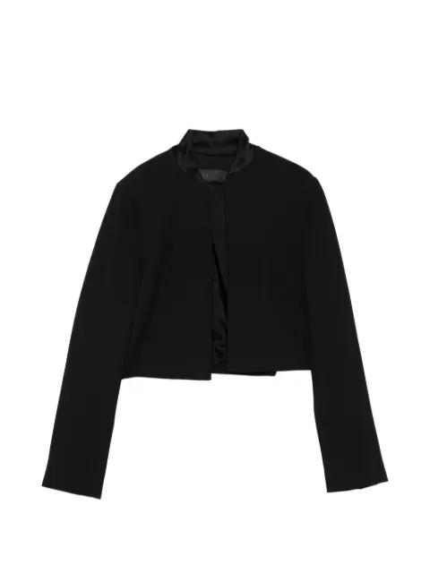 Tesoro satin-trim jacket by MAX MARA